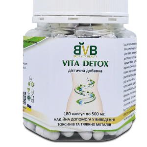 VITA DETOX (180 капсул по 500 мг.)