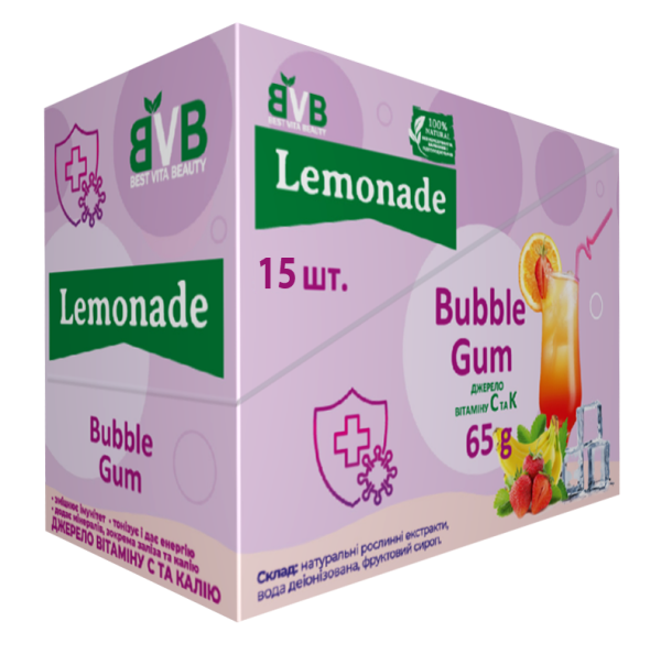 ЛИМОНАД «Bubble Gum» — BVB