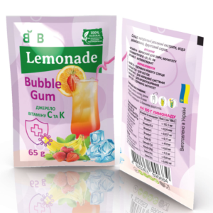 ЛИМОНАД «Bubble Gum» — BVB